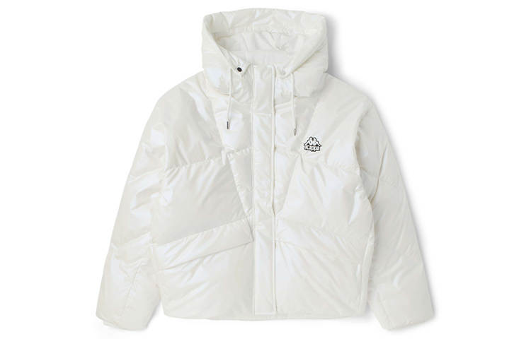 Kappa Letter Hooded Down Jacket Women's