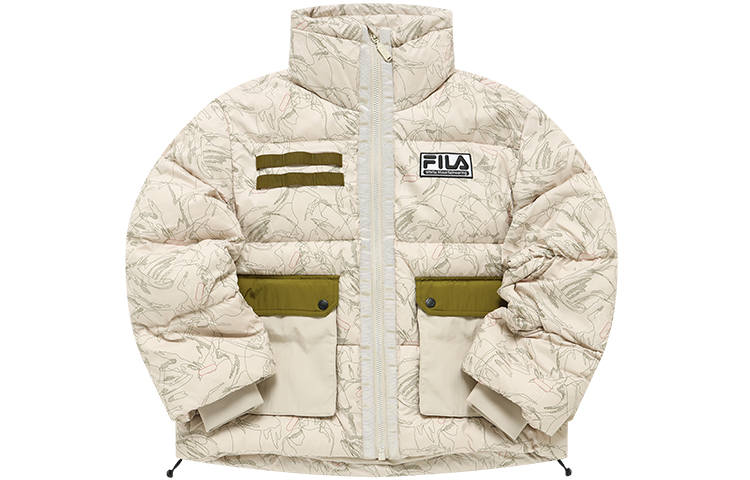 FILA FUSION x White Mountaineering FILA FUSION Hakusan L Collaboration Collection Down Jacket Winter Women's