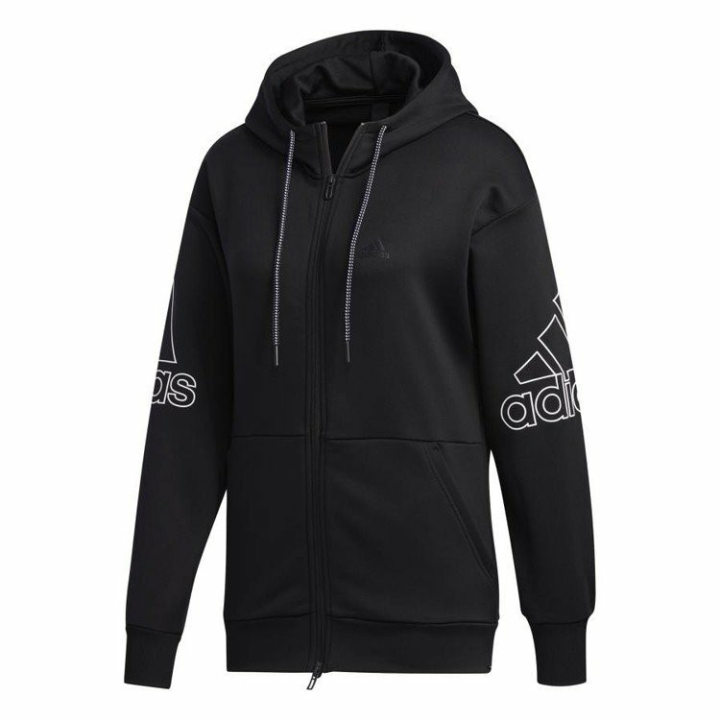 Adidas Adidas Jackets Women's Black Hooded Moderate Other