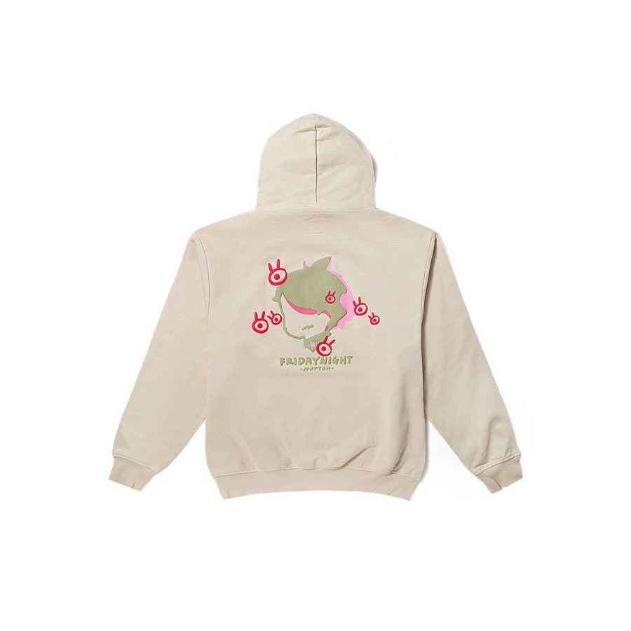 Vans Asia Artist Collaboration Edition Sweatshirts Women's Oat Hooded Moderate Regular