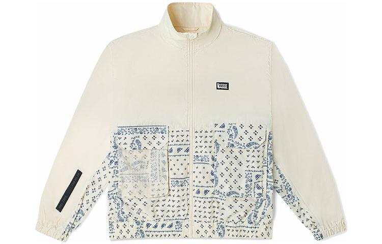 Vans Jackets Women's Vintage White Stand Collar Moderate Other