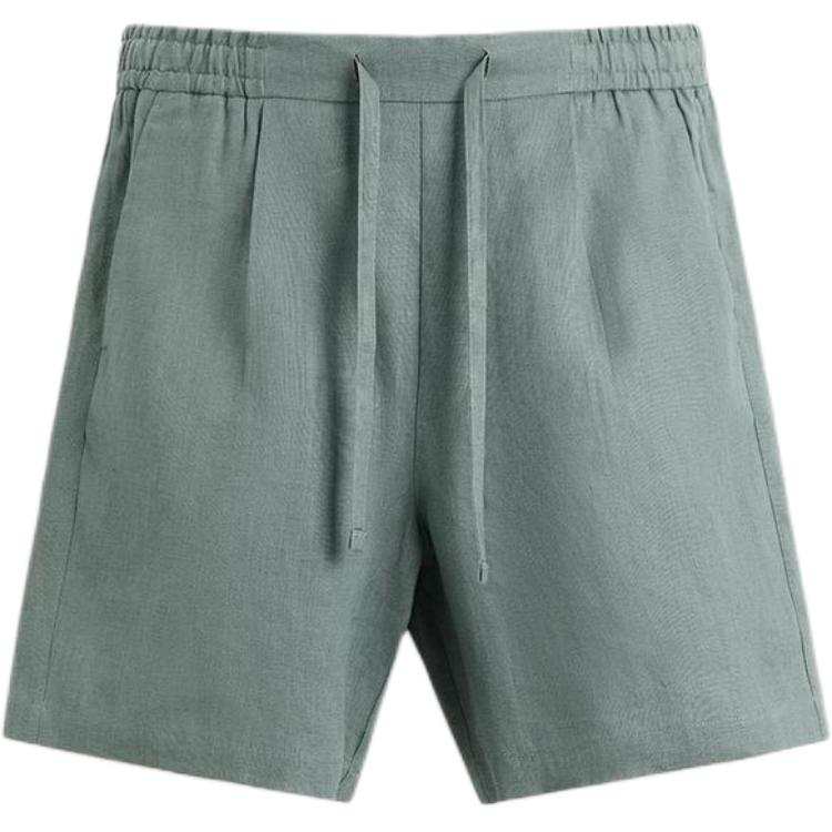 ZARA Casual Shorts Men's Gray Green