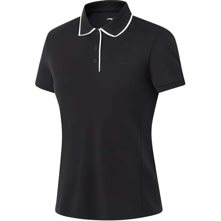 Li-Ning Li Ning Fitness Series Polo Shirt Women's Black