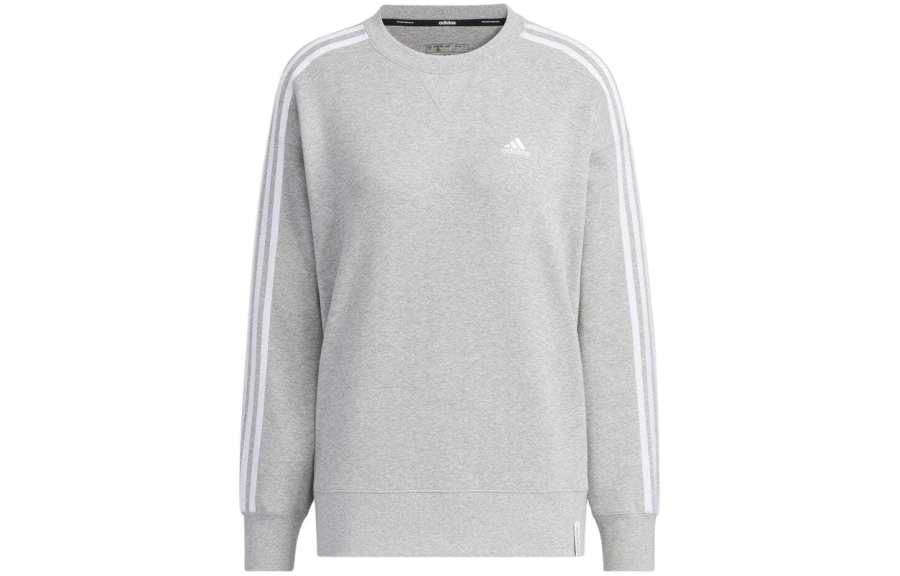 Adidas Adidas Sweatshirts Women's Gray Crew Neck Moderate Other
