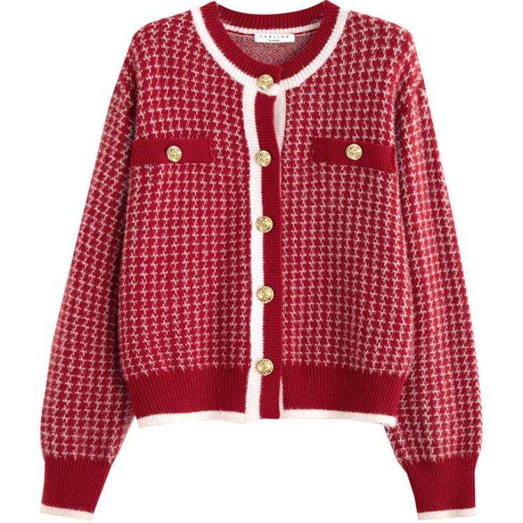 Tonlion Knitwear Women's Red Tone