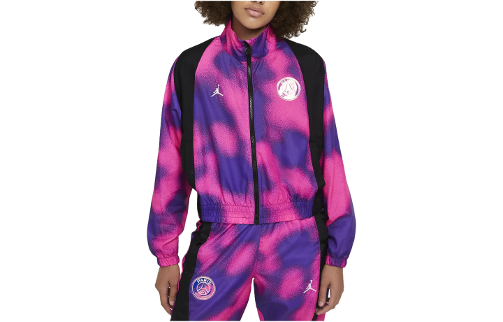 Jordan Jordan Paris Saint Germain Jackets Women's Soulful Purple Stand Collar Moderate Other