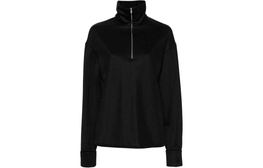 JIL SANDER Jil Sander half-zipped sweatshirt
