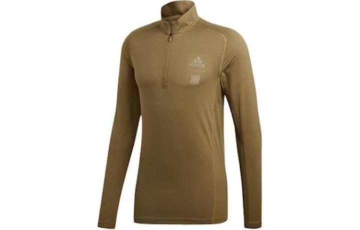 Adidas Adidas X Undefeated Running Half Zip Sweatshirt Khaki/Tactile Khaki