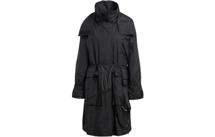Adidas Adidas Jackets Women's Black Stand Collar Moderate Workwear