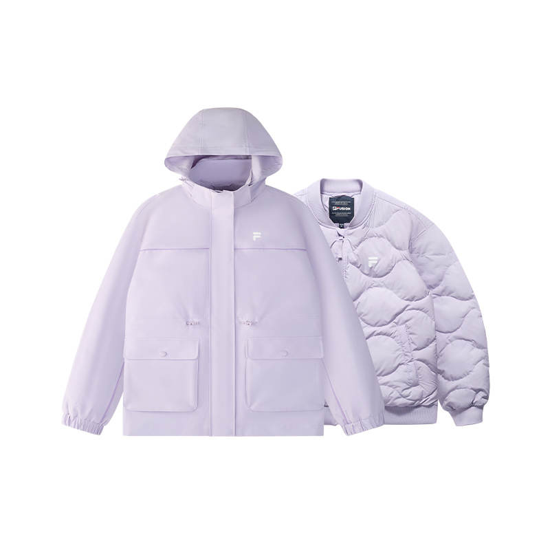 FILA FUSION CATEGORY CLUB Down Jacket Women's Canyon Purple