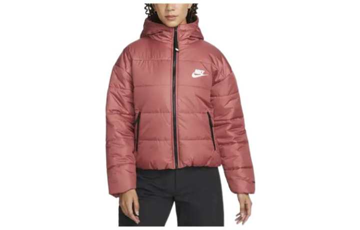 Nike Nike Jackets Women's Pink Hooded Thickened Other