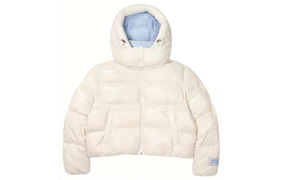 FILA Down Jackets Women's White Moderate Puffer Jacket