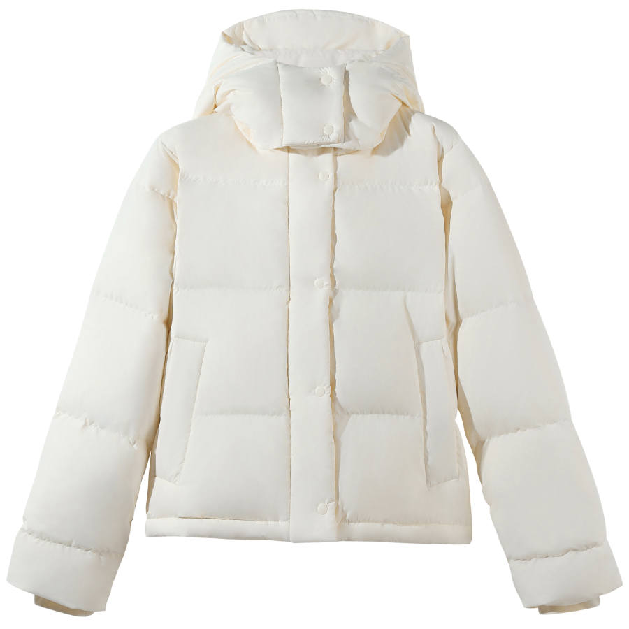 CAMEL CAMEL Warm Fleece Collection Down Jackets Women's Thickened Puffer Jacket