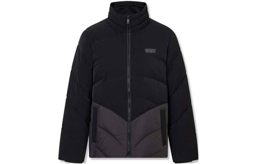 Levis Levis Down Jackets Women's Black Stand Collar Moderate Other