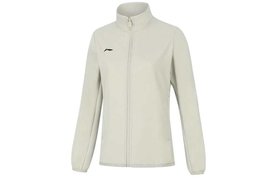 Li-Ning Li Ning Fitness Series Jacket Women's Camel Gray