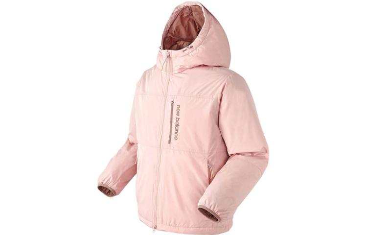New Balance New Balance Down Jackets Women's Pink Hooded Moderate
