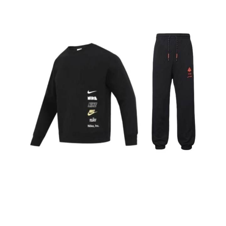 Nike Nike As M Nk Club+Bb Crew M Casual Sportswear Unisex Black