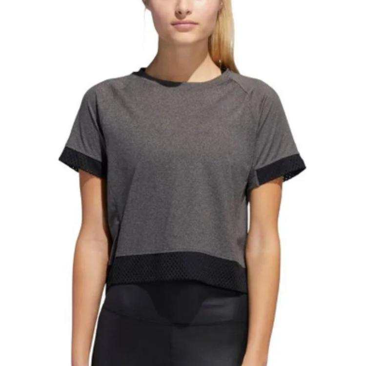 Adidas Adidas Raglan Sleeve T Shirt Women's Gray