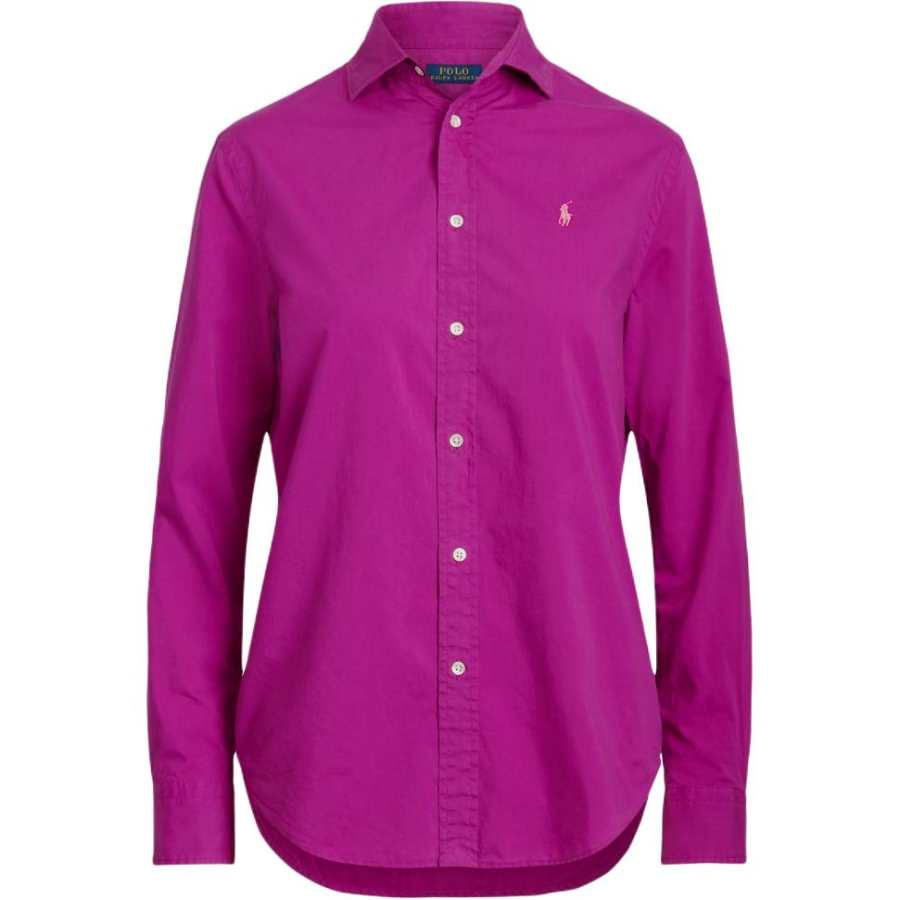 Polo Ralph Lauren Shirt Loose Fit Women's Bright Purple