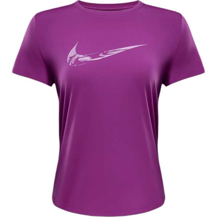 Nike Nike Dri FitSwoosh Regular T Shirt Women's Purple