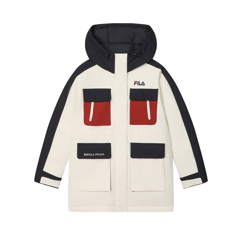 FILA ORIGINALE Down Jacket Women's Fresh Ivory