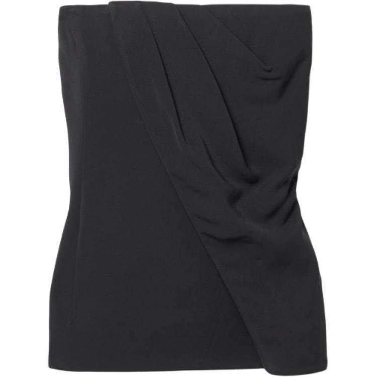 Anine Bing Strapless Top Women's Black