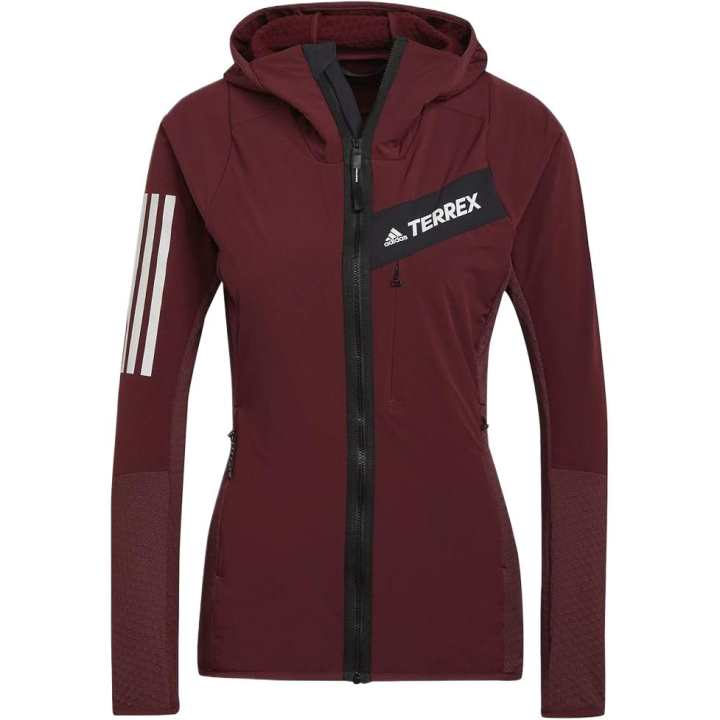 Adidas Adidas Techrock Flooce Wind Jacket Women's Dark Shadow Red