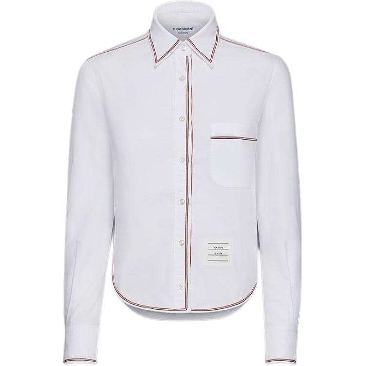 THOM BROWNE THOM BROWNE Long Sleeved Cropped Shirt