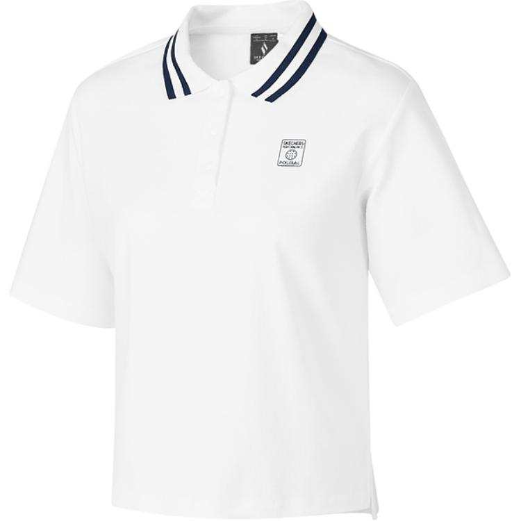 Skechers Polo Shirt Women's Bright White