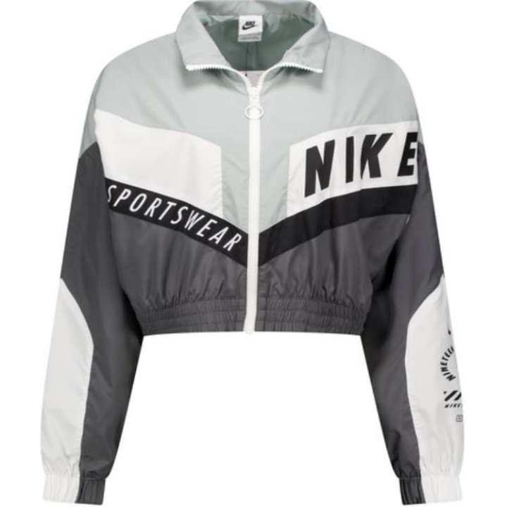 Nike Nike Sportswear Woven Jacket 'Iron Grey/Light Pumice/White'