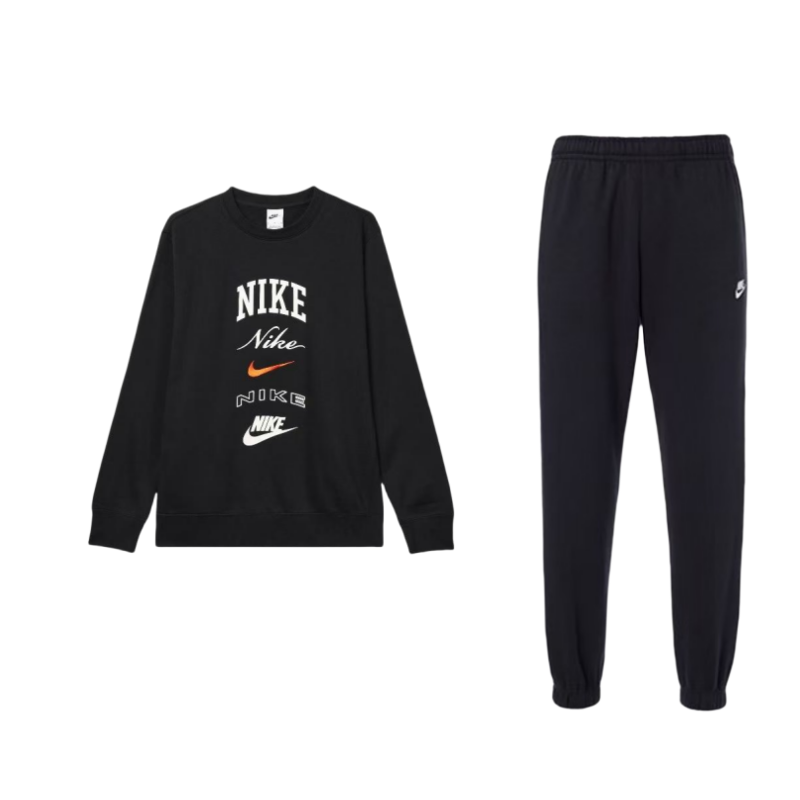 Nike Nike Club Fleece Casual Sportswear Men's Black