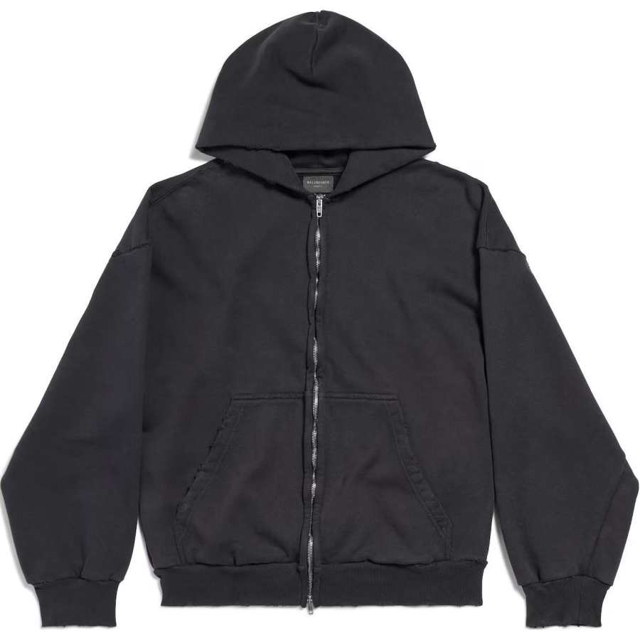 Balenciaga Painted Zip up Hoodie
