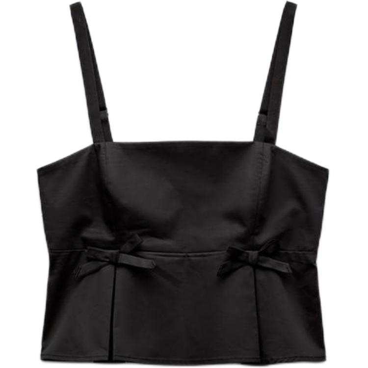 ZARA Camisoles Women's Black Moderate Other
