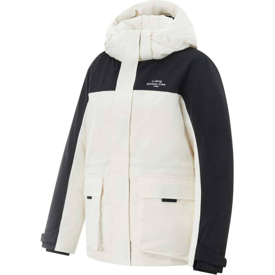 Li-Ning Li Ning Hot Pots Down Collection Down Jacket Women's Ivory