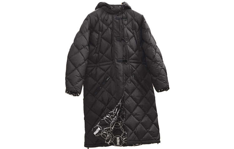 HERMES HERMES FW22 Down Jacket Winter Women's Black