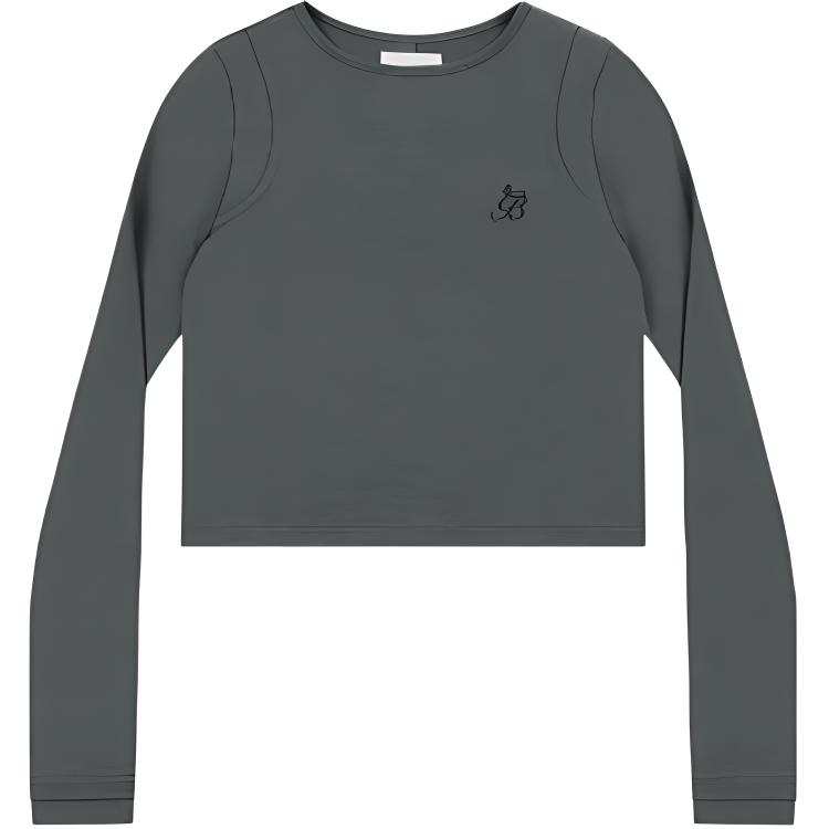 GOOD BAI T Shirts Women's Crew Neck Moderate Straight Fit