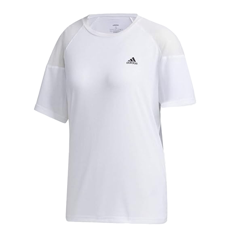 Adidas Adidas T Shirts Women's White Crew Neck Moderate