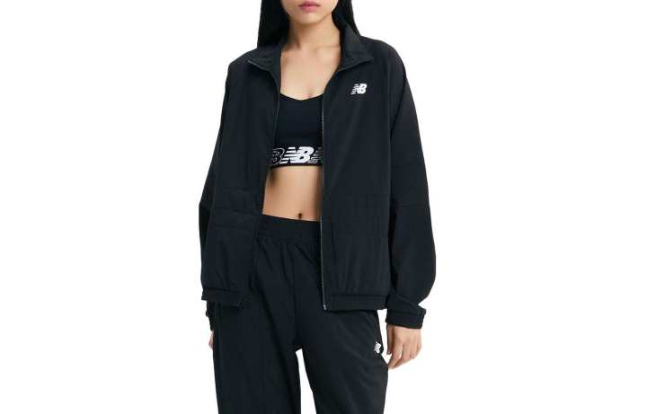 New Balance New Balance Jackets Women's Black Stand Collar Moderate Other