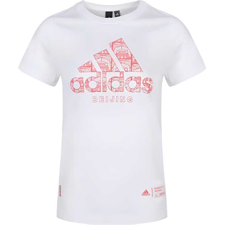 Adidas Adidas T Shirts Women's White Crew Neck Moderate Other