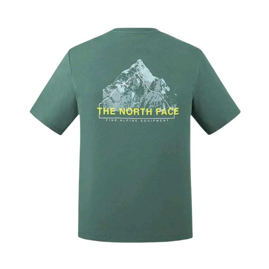 THE NORTH FACE T Shirt Men's HCH/Lushengs Green