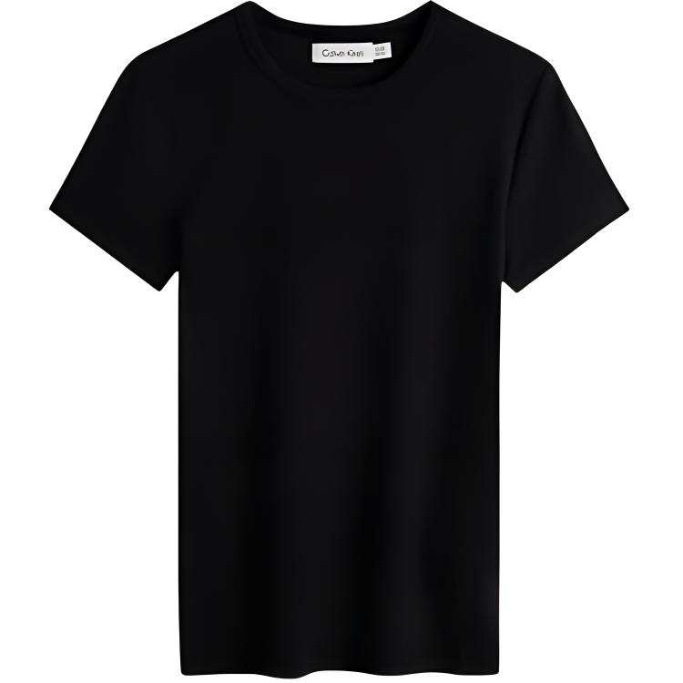 CALVIN KLEIN T Shirt Women's Space Black