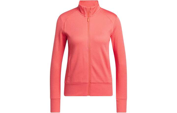 Adidas Adidas Ultimate365 Textured Jacket Jackets & Coats Women's Orange