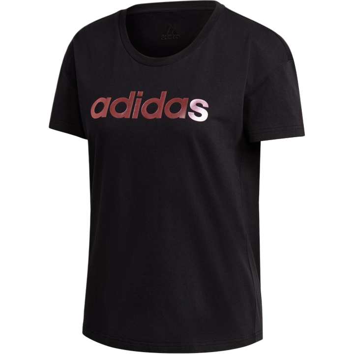 Adidas Adidas T Shirts Women's Black Crew Neck Moderate