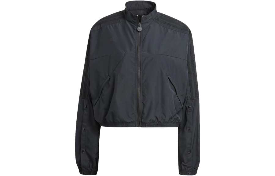 Adidas Adidas Jackets Women's Black Stand Collar Moderate Other