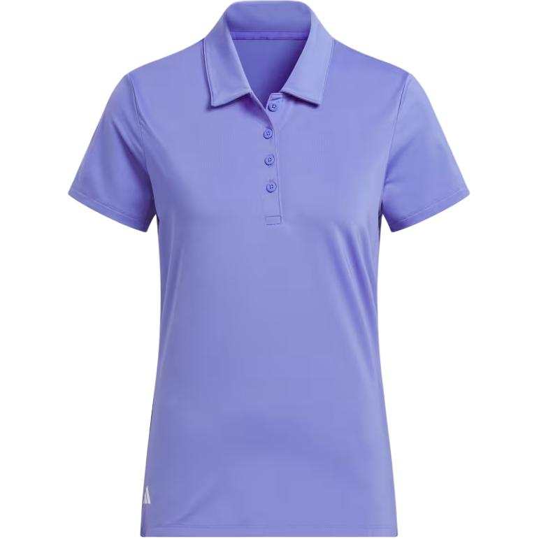 Adidas Adidas Ultimate365 Solid Short Sleeve Polo Shirt Polo Shirt Women's Cobalt Blue