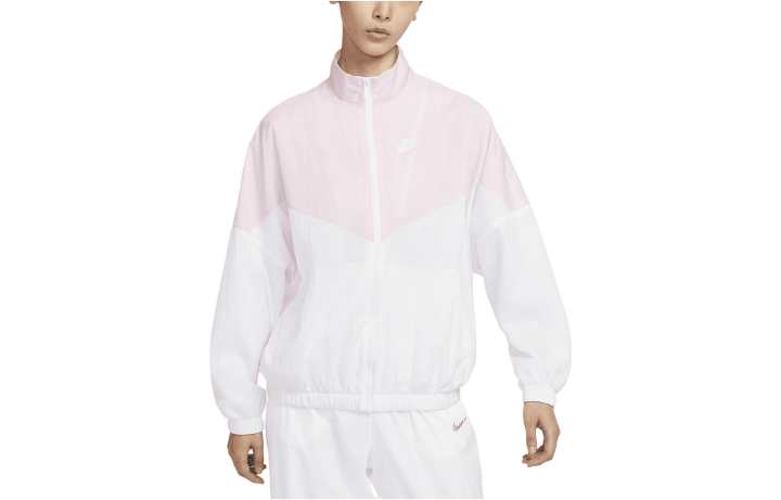 Nike Nike Sportswear Essential Windrunner Women's Woven Jacket 'White/Pink'