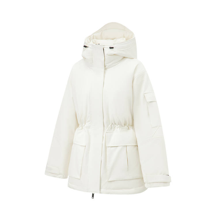 Li-Ning Li Ning Hot Pots Down Collection Down Jacket Women's Feather White