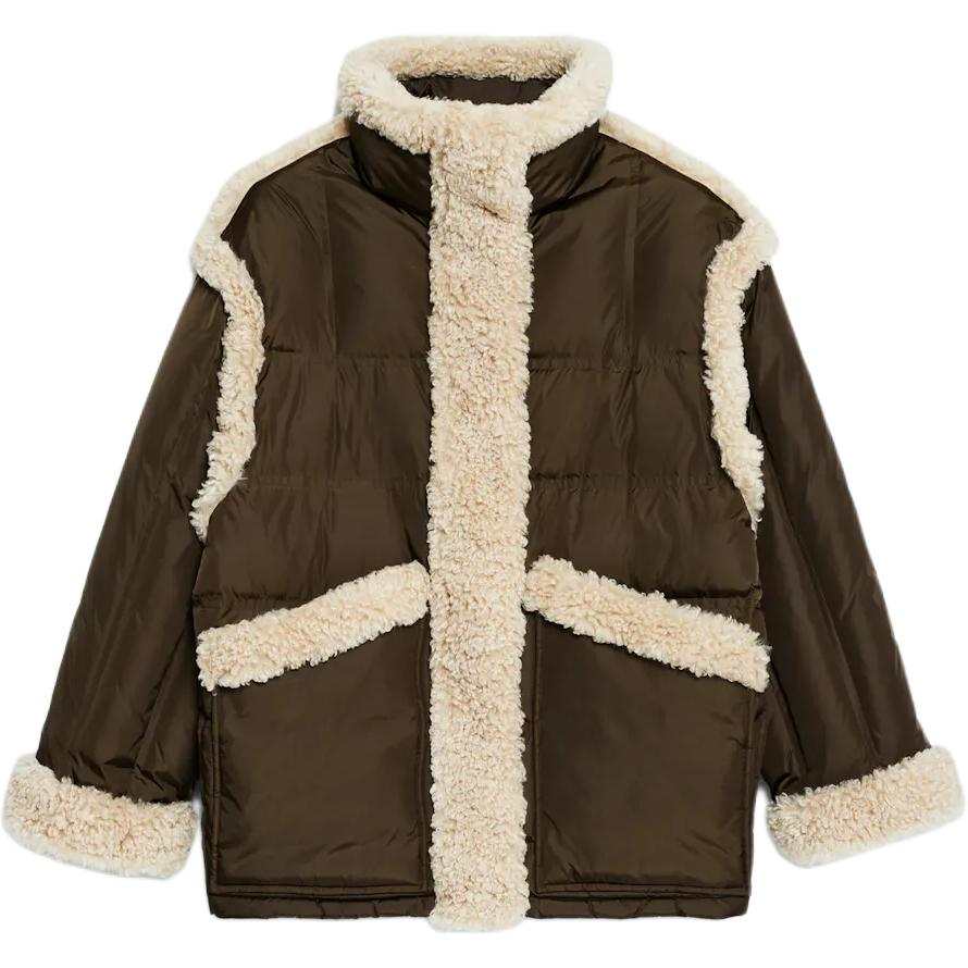 STAND STUDIO Dorothy Funnel Neck Puffer Jacket