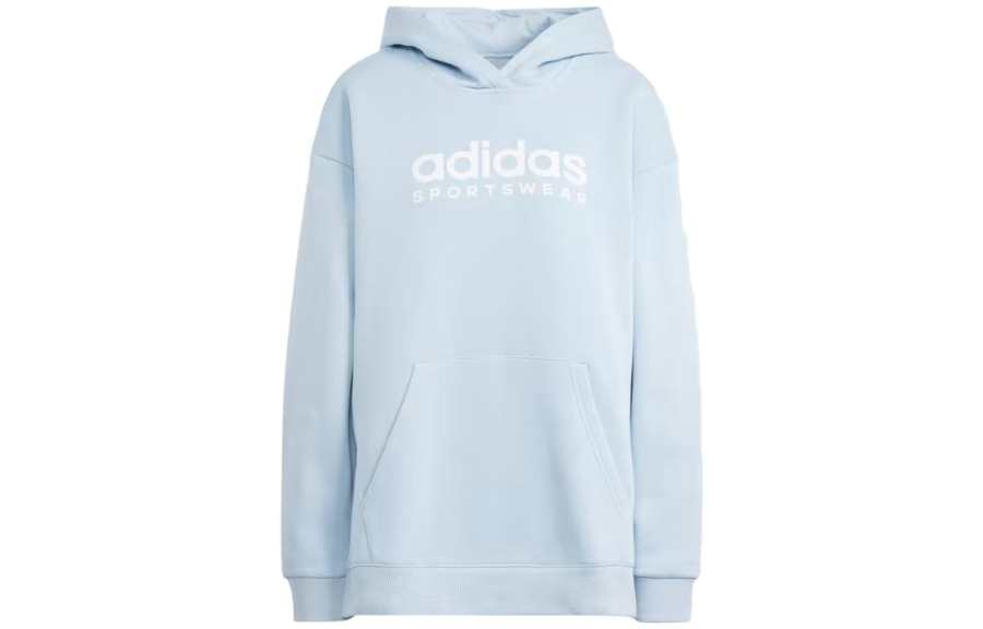 Adidas Adidas All Szn Fleece Graphic Hoodie Sweatshirt Women's Light Blue