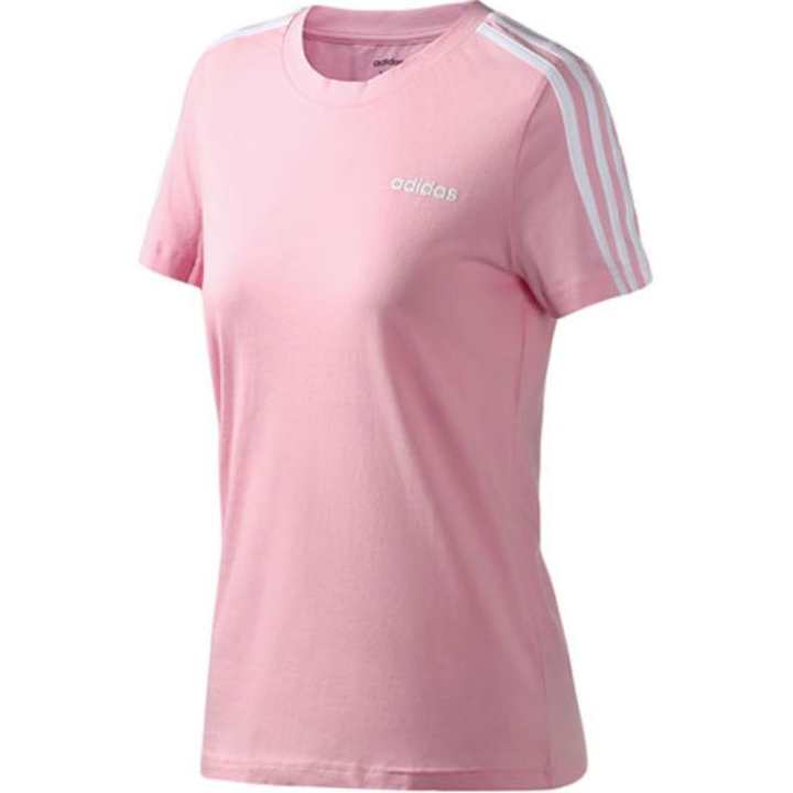 Adidas Adidas T Shirts Women's Pink Crew Neck Moderate